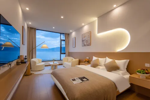 Dali erhai Sixiang Qingyi Seaview Inn - ที่มีอ่างอาบน้ำ