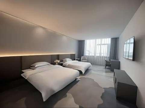 전판・진베이|180°광잉 공간 Cozy・웨란이뤼 경량 사치 서지 호텔（핑후자푸)