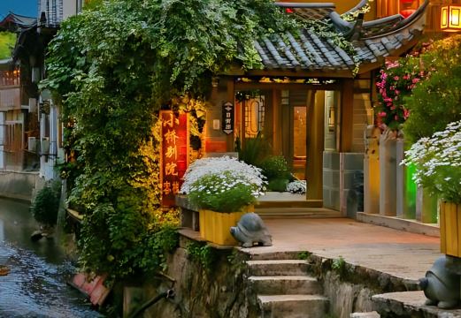 Xiaoqiao Bieyuan Inn 정원