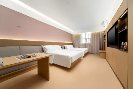 Yinza Hemei Hotel (Jinan Yanzishan Road Shandong University) Отели рядом с достопримечательностью «Yan Spring»