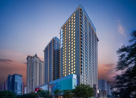 Jiali Garden Hotel (Taiyuan South Railway Station Branch) Отели рядом с достопримечательностью «CPC Shanxi Committee Party School (Xuefu Street)»