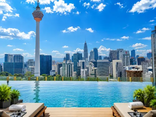 Ceylonz Suites KLCC Infinity Pool by Ixora - 루프탑 수영장