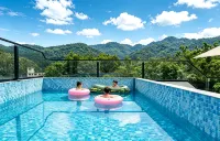 Shishangli Creekside Bamboo Villa, Banqiao Village, Jingxian - شرفة