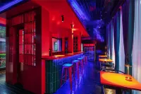 Mogan Mountain Living Map·Library Theme Guesthouse - Bar