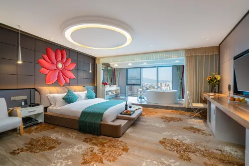 โรงแรมบ่อน้ำพุร้อนเจียหยวน คุนหมิง (ถนนสไตล์เอเชียใต้ สถานีรถไฟใต้ดินฝูไห่)