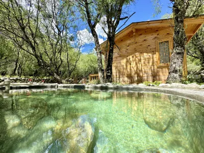 What's happening in the mountains? Wild luxury private hot spring homestay