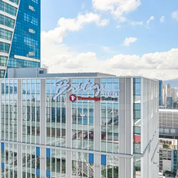 釜山海云台中心彩鴻飯店公寓 釜山廣安裡海水浴場附近的飯店