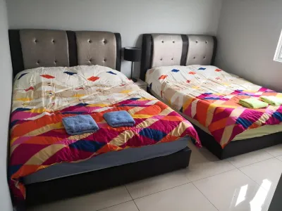 Mcz homestay@ipoh town(*wifi*7paxs*2cars*2rooms)