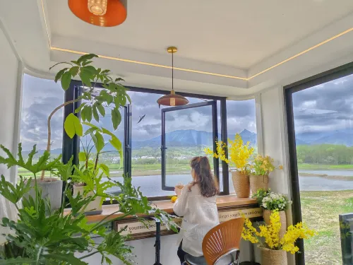 宏村沐山泊·無邊泳池·漢服體驗·湖景庭院Coffee·觀景度假民宿