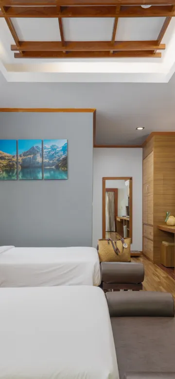 ค็อทเทจดีลักซ์พร้อมเตียงแฝด