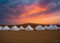 Zhongwei Shapotou District Moonlight Baohe Xingxing Desert Camping Base Hotels in 