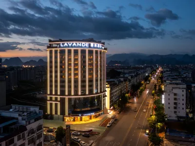 麗楓飯店（賀州高鐵站永豐湖店） 迎賓廣場附近的飯店