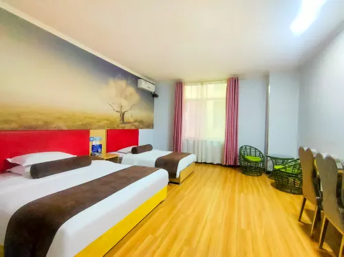 Tianjiao Hotel Jiuquan Bell and Drum Tower Times Square Branch - Morgenmad