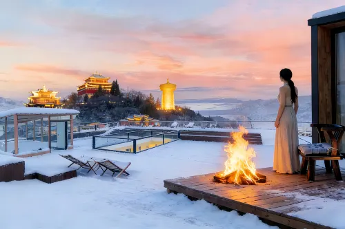 香格里拉宜居舍 | Livable · スマートシネマ富氧ホテル（獨克宗古城）