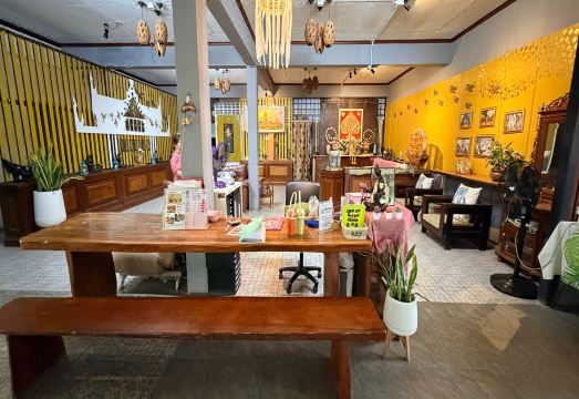 더 파크 아유타야 리조트 정원