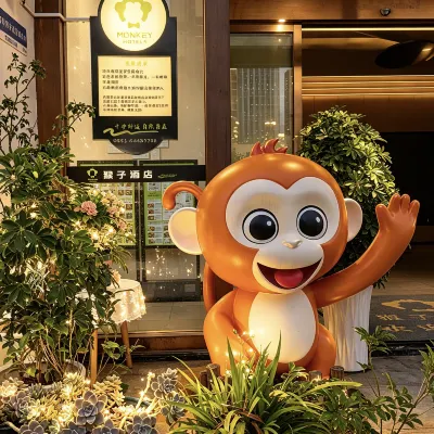 高空觀景猴子飯店（貴陽觀山湖奧體匹克體育中心店） 茶园附近的飯店