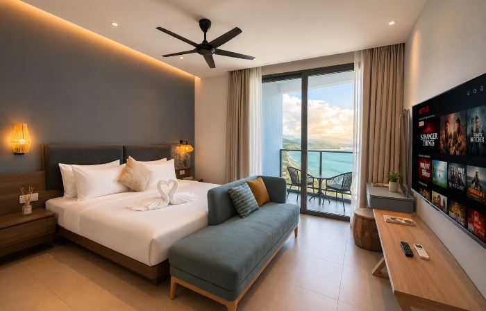 Assana Seaview Suites | 1 min Doorstep to Beachfront (Pantai Cenang & Pantai Tengah), Langkawi