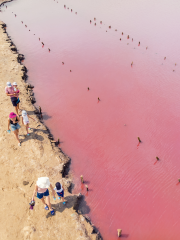 Hutt Lagoon Pink Lake