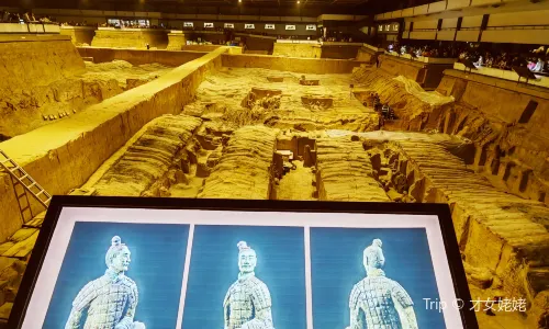 The Second Pit of the Terracotta Army of Emperor Qin Shi Huang