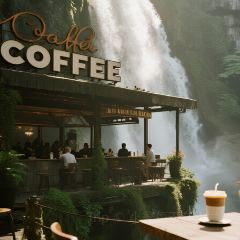 翁布懸崖瀑布咖啡張用戶圖片