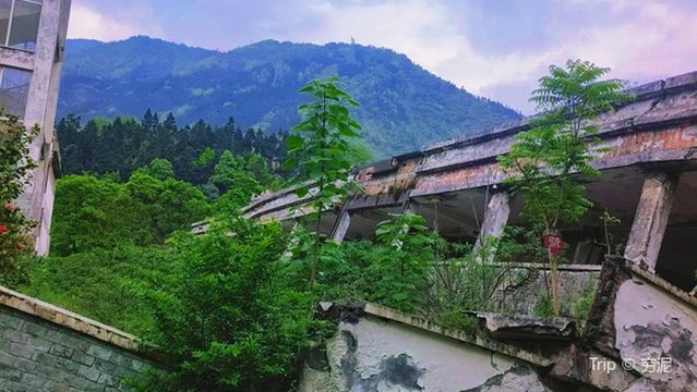 May 12th Wenchuan Special Huge Earthquake Collapsed the Mountain Relic Site