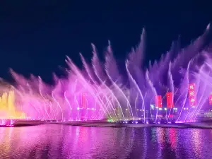 Kangbashi Ulanmulun Lake Music Fountain