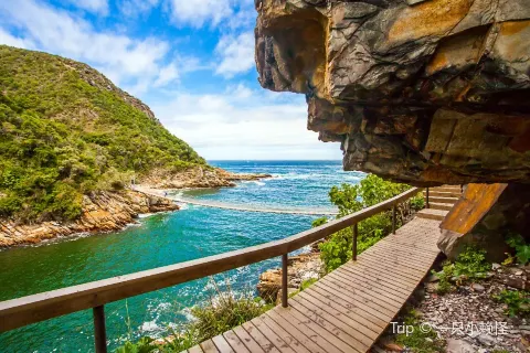 Ponte sospeso sullo Storms River