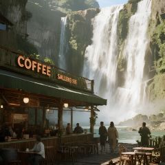 翁布懸崖瀑布咖啡張用戶圖片