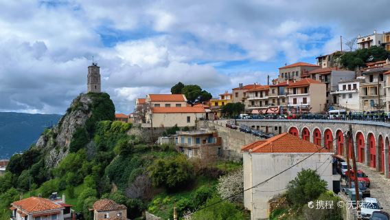Clock Tower of Arachova