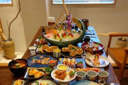 谷神庭院料理(三川盛唐店)