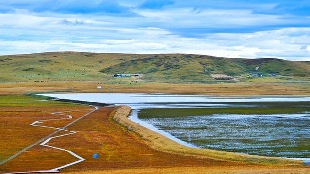 jiu hong cao yuan feng guang lu