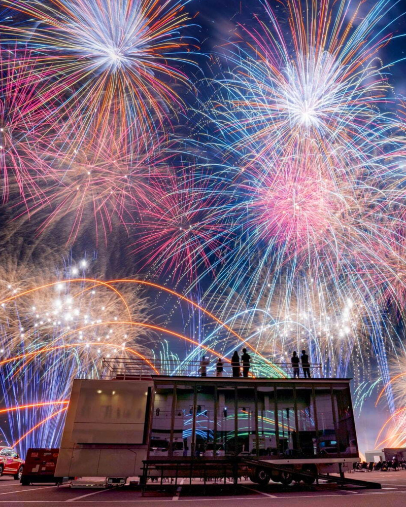 Mt. FUJI FIREWORKS vs SPEEDWAY | Oyama