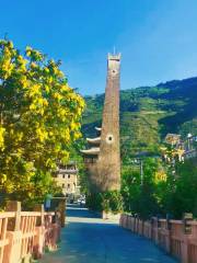 Depository of Buddhist Sutras and Blockhouse, Wori Tusi Village, Xiaojin County