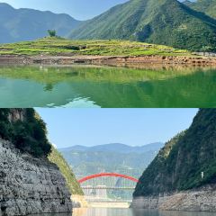吴蹄花下饭菜巫山烤鱼纸包鱼 여행 사진