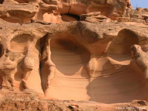 Qikou Yellow River Gallery Water Erosion Relief Scenic Area