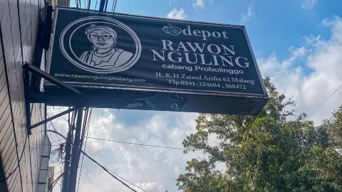 Rawon Nguling Restaurant in East Java