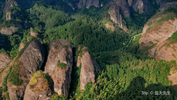 lang shan ba jiao zhai jing qu