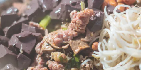 海城飲食店特色牛仔肉