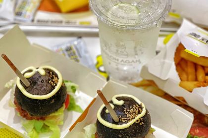 沙朗阿甘鲜肉汉堡(人民公园店)