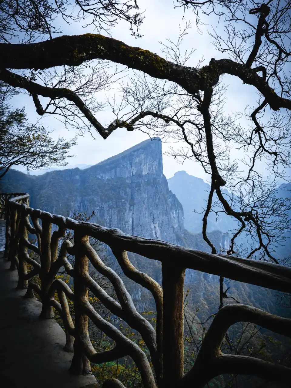 Tianzi Mountain Viewing Platform