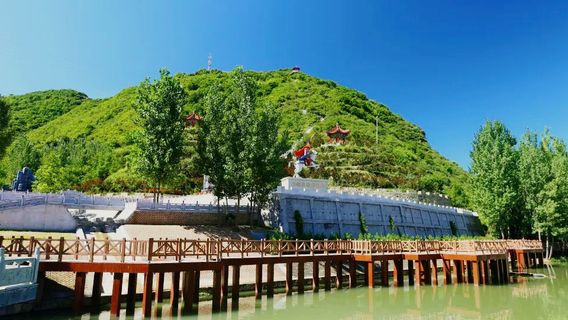 Shaanxi Yan'an Huanglong Mukezhai Budao Scenic Area