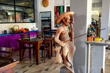 Stick Fishermen View Sea Food Restaurant