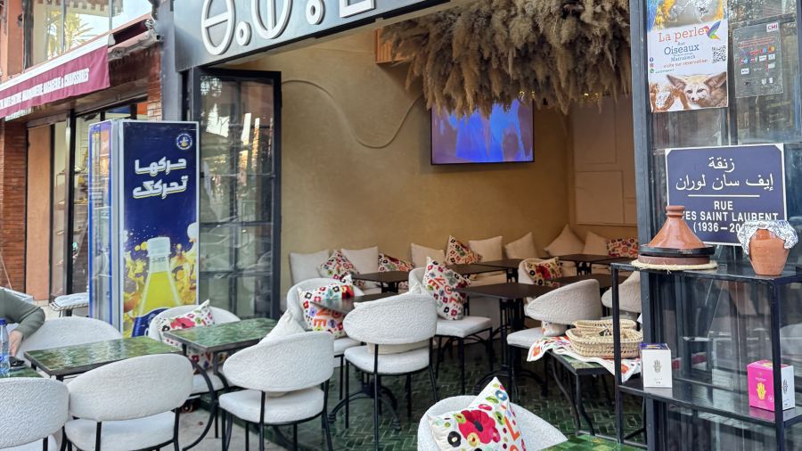 Cafe Jardin Majorelle Marrakech