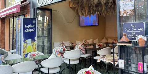 Cafe Jardin Majorelle Marrakech