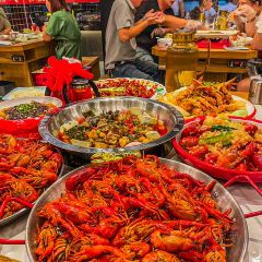 海岛八号龙虾烧烤田鸡(蓝天路总店) 여행 사진