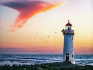 Port Fairy Lighthouse On Griffiths Island