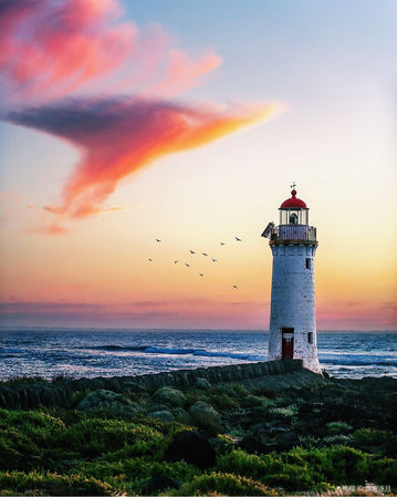 Port Fairy Lighthouse On Griffiths Island