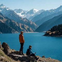 위 가문의 새끼 여행 사진