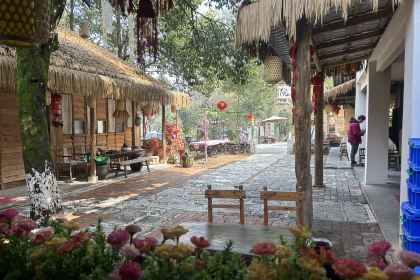 东江湖有枫小院