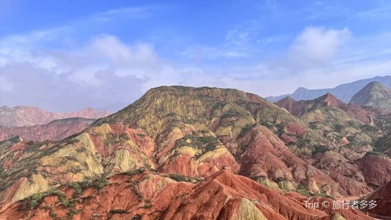 Lanzhou ShuiMo Danxia Scenic Area Observation Deck